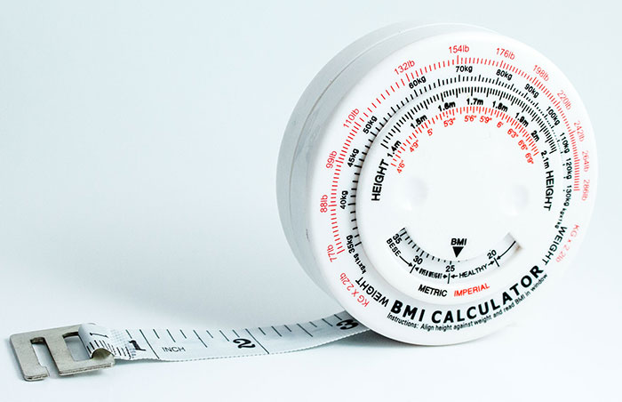 Body Mass Measuring Tape W Bmi Calculator Fitness Weight Loss