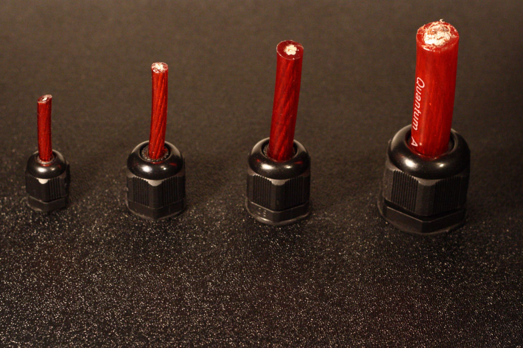 Amp Power Wire 20 Piece Black Firewall Snap Grommet Set - For